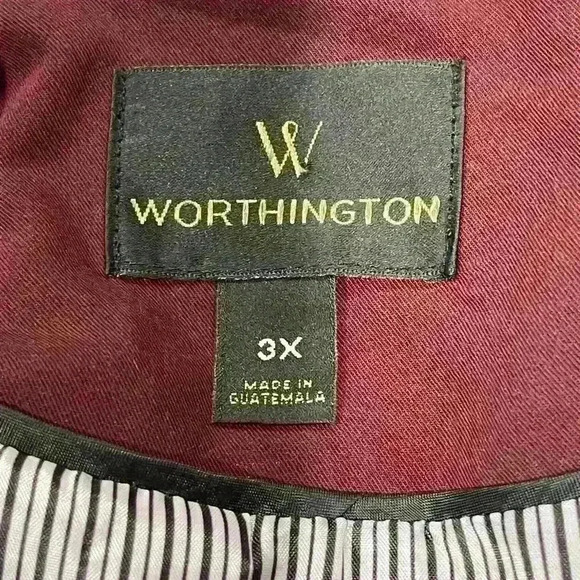 Worthington Womens plus size Blazer - Picture 3 of 3